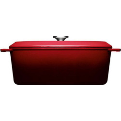 WOLL Chili Μαντέμενια Γάστρα Ορθογώνια Red Iron 34cm