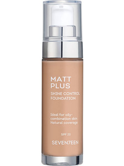 Seventeen Matt Plus 06 Caramel Liquid Foundation SPF20 30ml