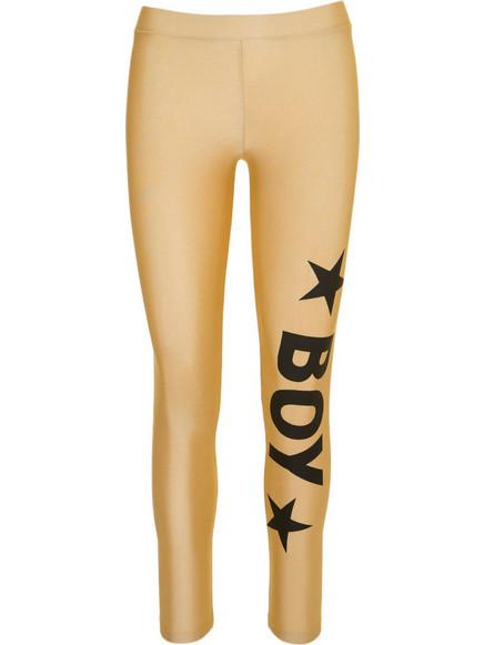 BOY LONDON W LEGGINS - BL945-W-AW17-GOLD GOLD