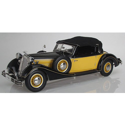 V.RARE CMC Horch 853, 1937 yellow/black SCALE 1:12 RETIRED MODEL