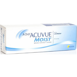 Acuvue Moist Ημερήσιοι Φακοί Επαφής Αστιγματικοί Υδρογέλης με Φίλτρο UV 30τμχ