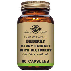 Solgar Bilberry Berry Extract 60 Κάψουλες