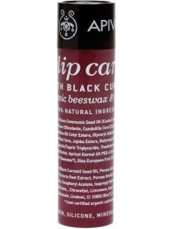 Apivita Black Currant Beeswax & Olive Oil Lip Balm με Χρώμα 4.4gr