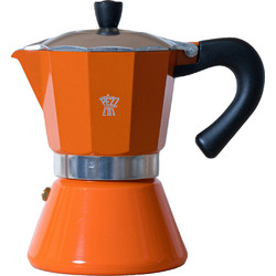 Pezzetti Μπρίκι Espresso 3Cups Πορτοκαλί
