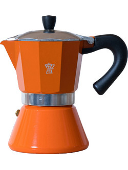 Pezzetti Μπρίκι Espresso 3Cups Πορτοκαλί