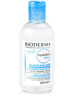 Bioderma Hydrabio H2O Γαλάκτωμα Ντεμακιγιάζ για Ευαίσθητη & Ξηρή Επιδερμίδα 250ml