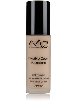 MD Professionnel Invisible Cover 01 Porcrlain Liquid Foundation SPF30 30ml