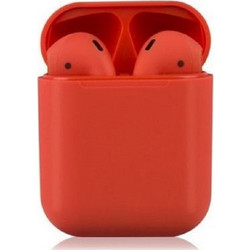 Touch i12 Ακουστικά Bluetooth Earbud Red