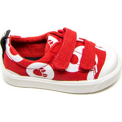 Clarks City Polka Παιδικά Sneakers Κόκκινα 26142270