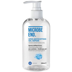 Medisei Microbe End Αντισηπτικό Gel Χεριών με Αντλία 500ml