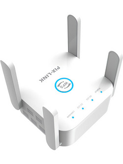 Pix-Link LV-AC24 Wi-Fi Extender Dual Band (2.4 & 5GHz) 100Mbps