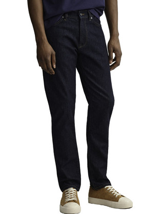 Gant Hayes Ανδρικό Τζιν Παντελόνι Slim Εφαρμογή Navy Μπλε 3G1000308-961