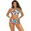 Marko Bikini Set Μπουστάκι Ψηλόμεσο Floral Πολύχρωμο M-723 165742