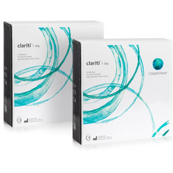 Cooper Vision Clariti Elite Ημερήσιοι Φακοί Επαφής Σιλικόνης Υδρογέλης με Φίλτρο UV 180τμχ