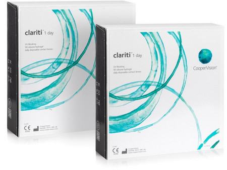 Cooper Vision Clariti Elite Ημερήσιοι Φακοί Επαφής Σιλικόνης Υδρογέλης με Φίλτρο UV 180τμχ