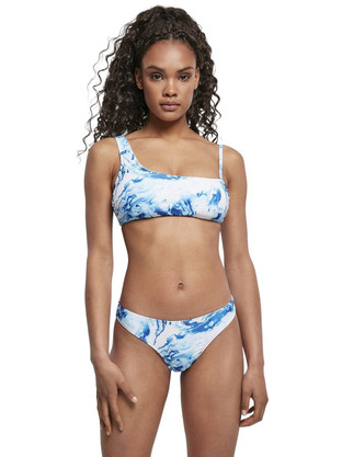 Urban Classics Bikini Set με Έναν Ώμο Λευκό TB4108