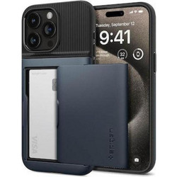 Spigen Slim Armor CS Back Cover Blue (iPhone 15 Pro Max)