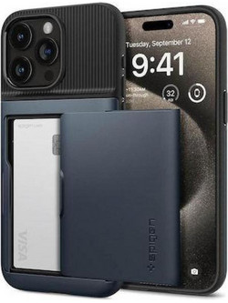 Spigen Slim Armor CS Back Cover Blue (iPhone 15 Pro Max)