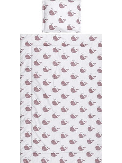 Lorelli Whales Σετ Κούνιας Beige 3τμχ