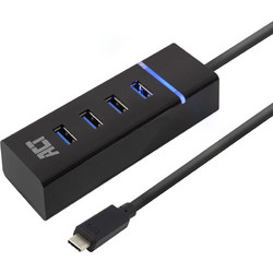 ACT AC6415 USB Hub 3.0 USB-C με 4 Θύρες USB-A