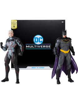 McFarlane DC Multiverse Gold Label Collection Omega Vs Batman 2-Pack 18cm