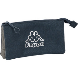 Safta Kappa Κασετίνα με 3 Θήκες Navy Μπλε 812475744