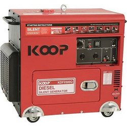 KOOP KDF 9500Q-3 Αθόρυβη Γεννήτρια Πετρελαίου Τριφασική 8.3KVA