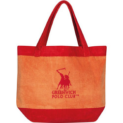 Greenwich Polo Club Υφασμάτινη Τσάντα Θαλάσσης Ώμου Πορτοκαλί 3860