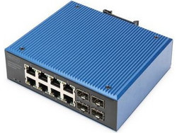 Digitus DN-651153 Unmanaged L2 Switch με 8 Θύρες Ethernet 1000Mbps και 4 SFP θύρες