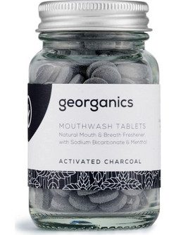 Georganics Activated Charcoal Στοματικό Διάλυμα 180tabs