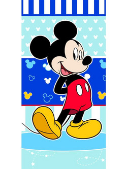 Borea Mickey Παιδική Πετσέτα Θαλάσσης Μπλε 70x140cm