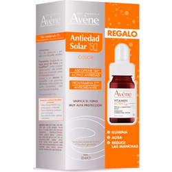 Avene Anti-Aging Tinted Sunscreen SPF50 50ml + Serum Vitamin Activ Cg 10ml
