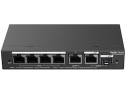 Ruijie RG-ES206GS-P Managed L2 Switch με 6 Θύρες Ethernet 1Gbps και 1 SFP Θύρα