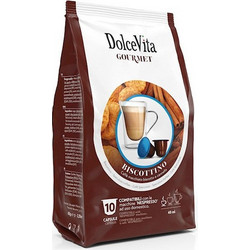 Dolce Vita Κάψουλες Biscottino Συμβατές με Μηχανή Nespresso 10τμχ