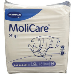 Hartmann MoliCare Slip Super Plus XLarge Πάνες Ακράτειας 8 Σταγόνες 14τμχ