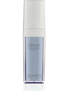 Atashi Fresh & Pure Night Reinewal Αντιγηραντικό Serum Προσώπου 30ml