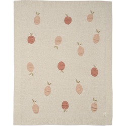 Mamas & Papas Fruit Κουβέρτα Αγκαλιάς Πλεκτή 70x90 Εκρού
