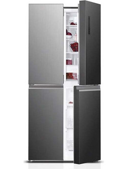 Davoline D4SS 421D IX Ψυγείο Ντουλάπα 421lt Full No Frost Υ180xΠ79.5xΒ70cm Inox