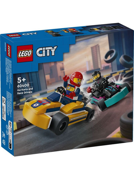 Lego City Go-Karts & Race Drivers για 5+ Ετών 60400