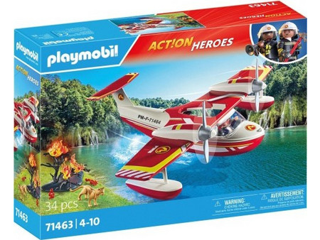 Playmobil City Action Πυροσβεστικό Υδροπλάνο για 4-10 Ετών 71463
