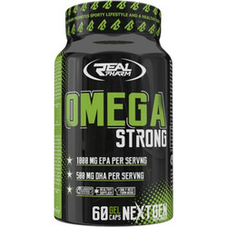 Real Pharm Omega Strong Ιχθυέλαιο 60 Κάψουλες