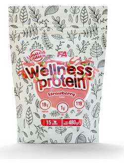 FA Engineered Nutrition Wellness Strawberry Πρωτεΐνη Ορού Γάλακτος 480gr