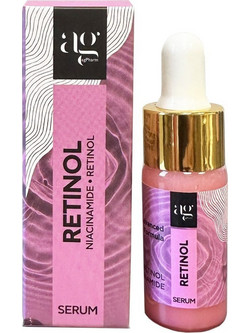 AG Pharm Retinol Αντιγηραντικό Serum Προσώπου με Ρετινόλη & Νιασιναμίδη 10ml