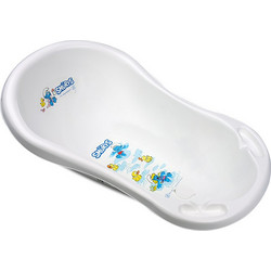 Lorelli Smurfs 84cm Αντιολισθητικό Μπανάκι Μωρού Λευκό