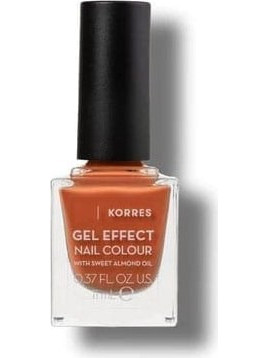 Korres Gel Effect Nail Color 64 Keramos Gloss Βερνίκι Νυχιών Μακράς Διαρκείας 11ml