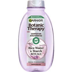 Garnier Botanic Therapy Rice Water & Starch Rituals Φυτικό Σαμπουάν για Όγκο & Επανόρθωση 400ml