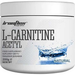 IronFlex L-Carnitine Acetyl Natural Θερμογεννετικός Λιποδιαλύτης με Καρνιτίνη 200gr