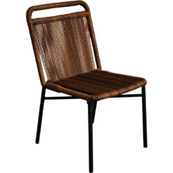PoliHome Hang Καρέκλα Κήπου Rattan Καφέ 162622749