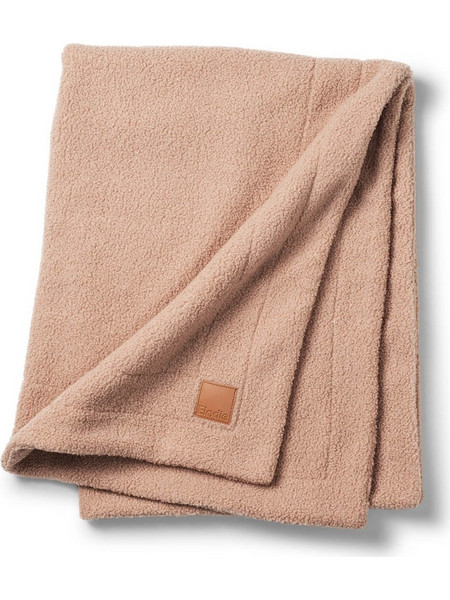 Elodie Details Boucle Κουβέρτα Αγκαλιάς Βελουτέ 75x100 Σομόν BR77764