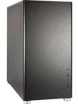 Inter-Tech X2 Duplex Pro Black Mini Tower Κουτί Υπολογιστή